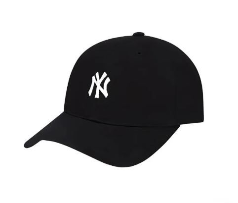 Бейсболка MLB NY black 32CP77011-50L белое лого