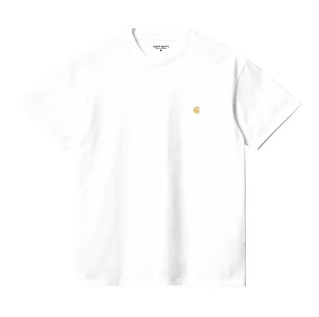 Футболка Carhartt WIP I026391 white/gold