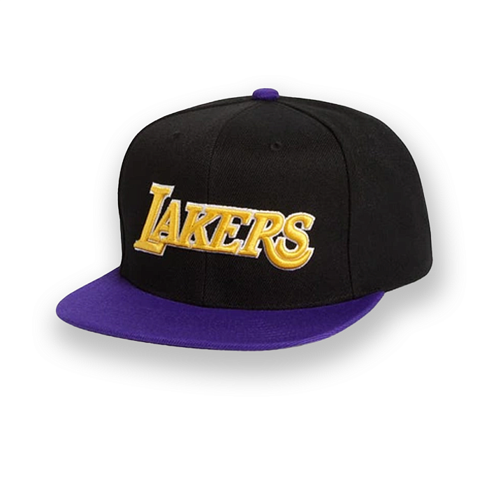 Бейсболка Mitchell&Ness CORE BASIC LA Lakers Black/Purple 6HSSJS19078-LALBKPR
