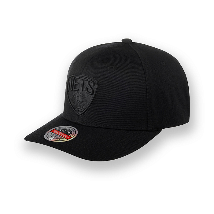 Бейсболка Mitchell&Ness Brooklyn Nets Black HHSSINTL101-BNEYYPPPBLCK