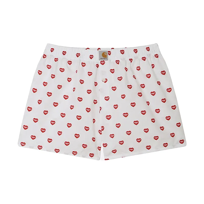 Трусы Carhartt WIP I032355 Heart Print White